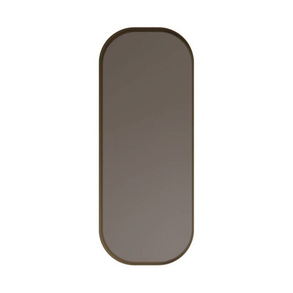 Gliss Design - Plato Ovale LED Badkamerspiegel (Mat Goud)