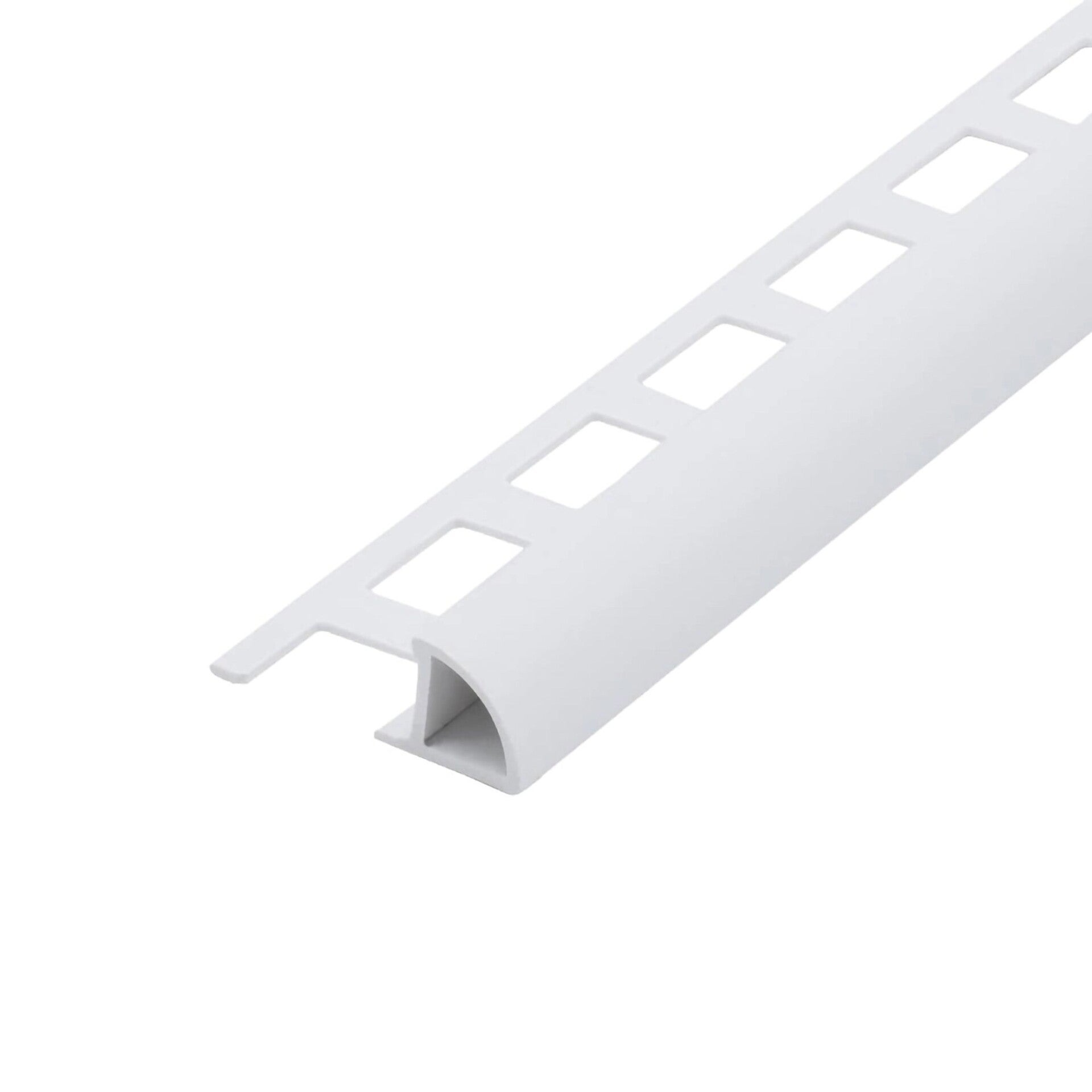 Blanke - PVC Rond Wit 8 mm 300 cm