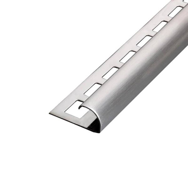 Blanke - RVS Rond Geborsteld 10 mm 250 cm