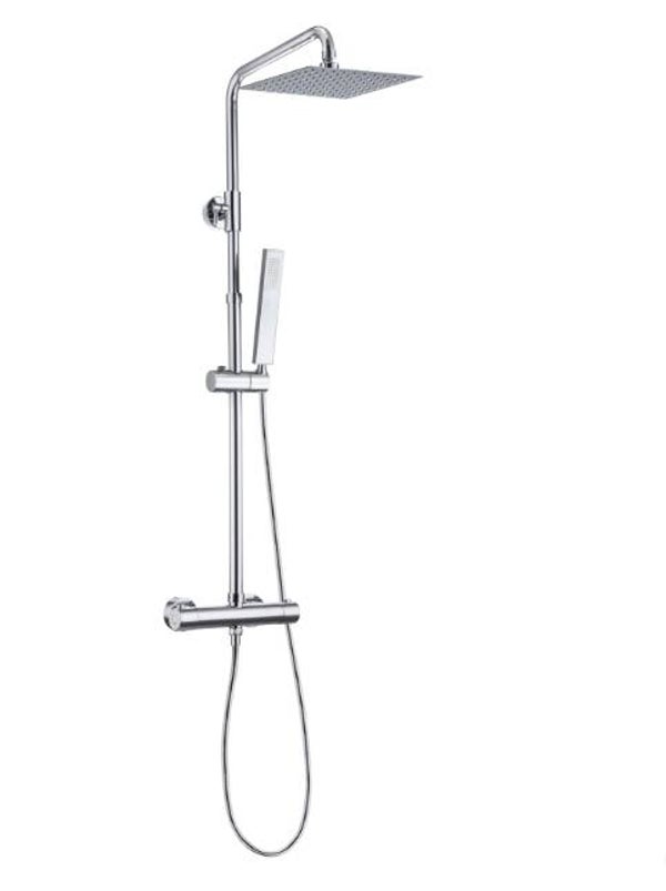 Wiesbaden - Twenty eco Regendoucheset vierkant