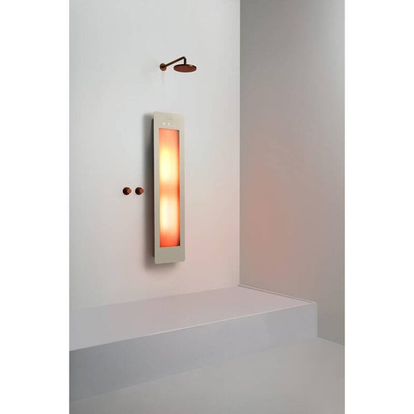 Sunshower Round Plus M infrarood + UV licht opbouw 140x33x12cm