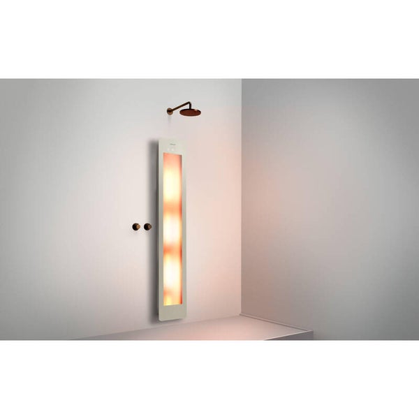 Sunshower Round Plus L infrarood + UV licht opbouw 185x33x12cm