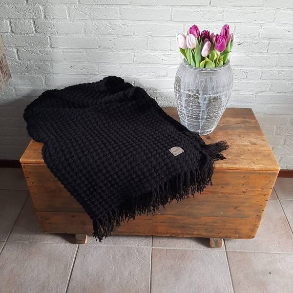 Woondeken zwart