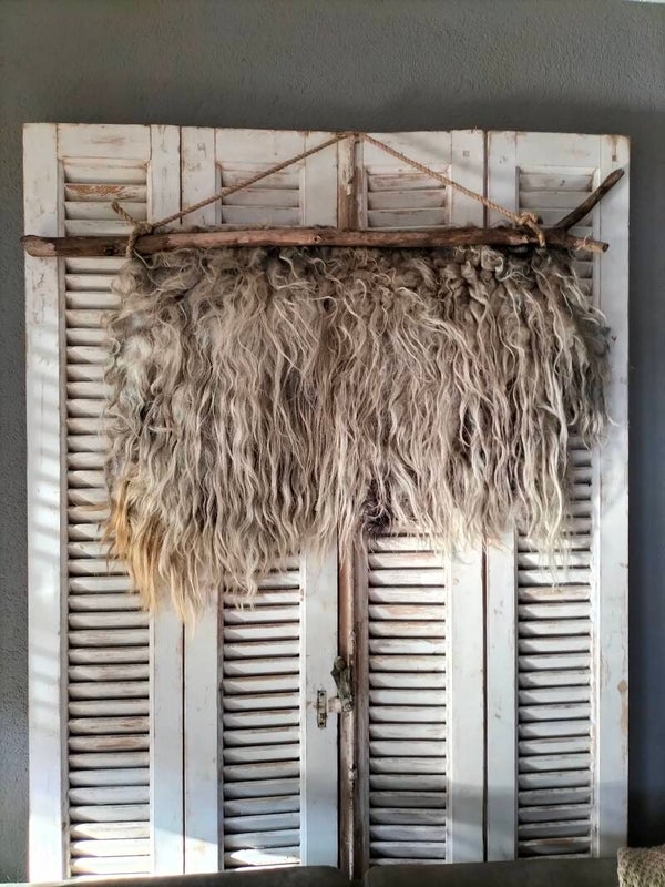 Wandhanger licht gemêleerd 13