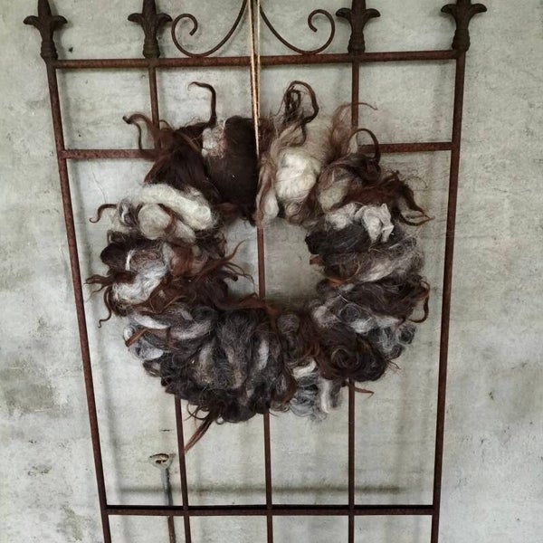 Wolkrans donker gemêleerd M 16