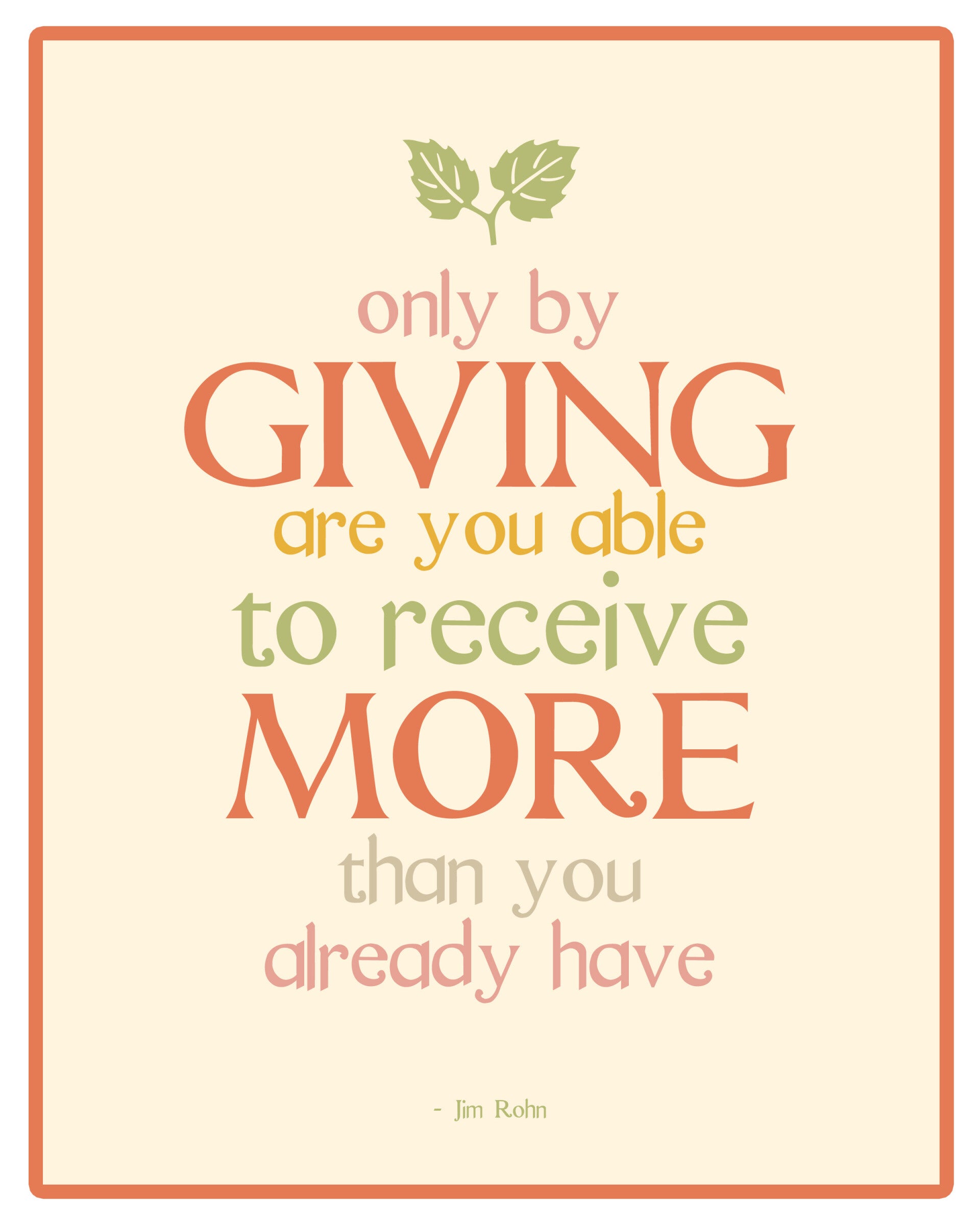 Give What You Can!