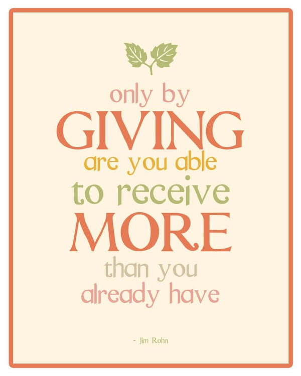 Give What You Can!