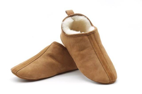 Schapenvacht pantoffel "Aladino"