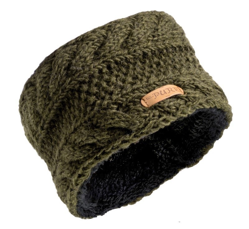Pure Wool Kabel Hoofdband Nune