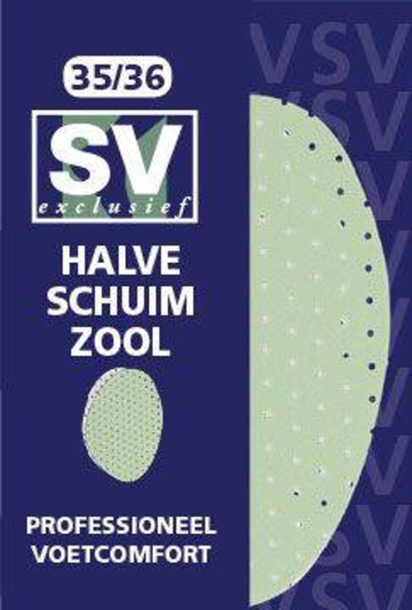 SV halve schuimzool