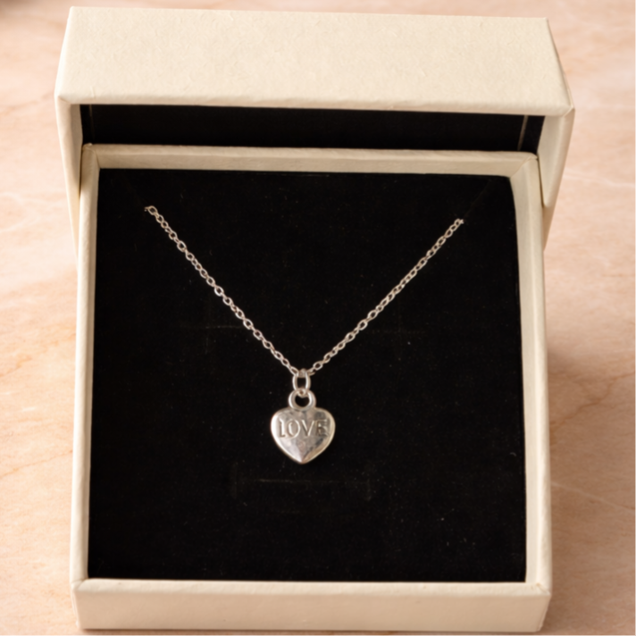 Ketting Amélie Coeur - Zilverkleur