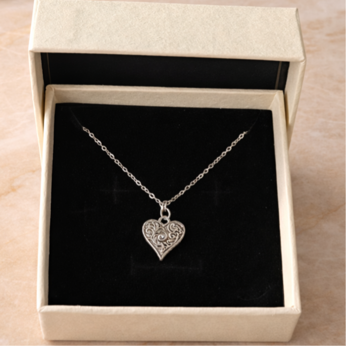 Ketting Valeria Ornella - Zilverkleur