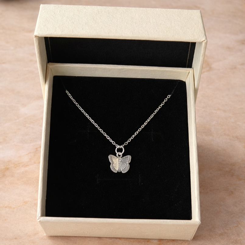 Ketting Valentina Farfalla - Zilverkleur