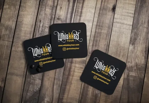 Whiskkey Tour Beer Mats