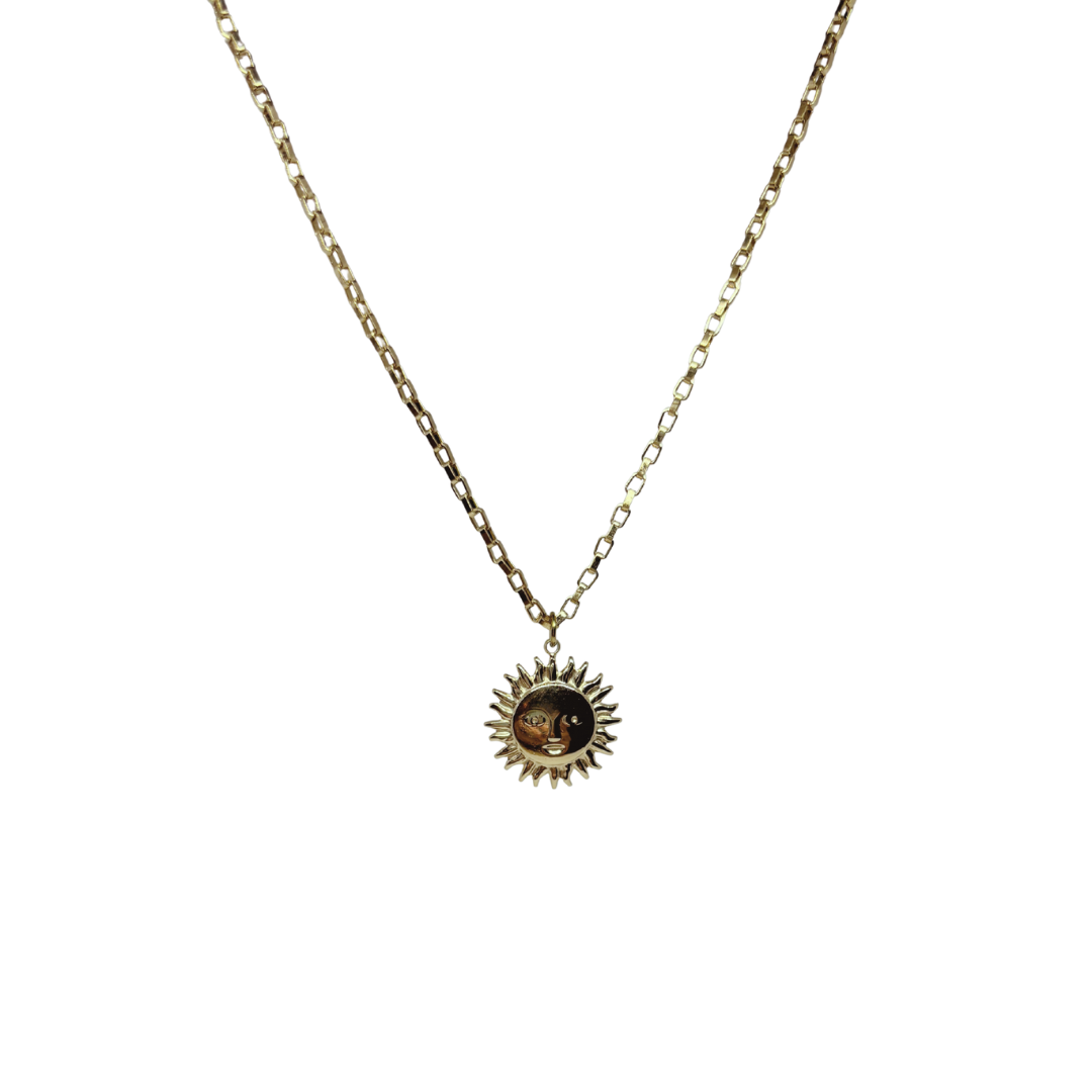 Zon ketting goud