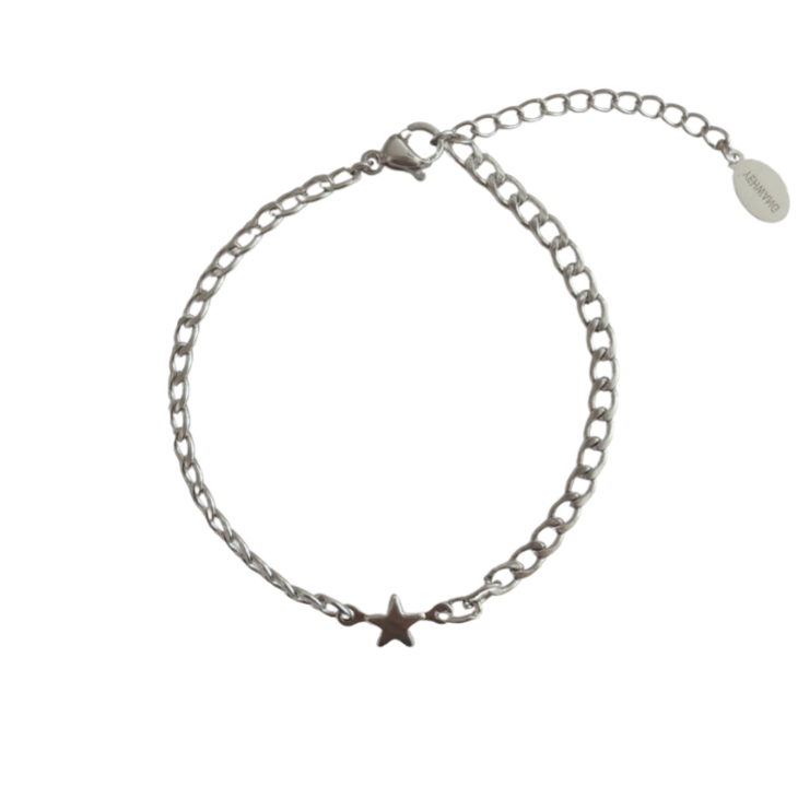 Ster armband zilver