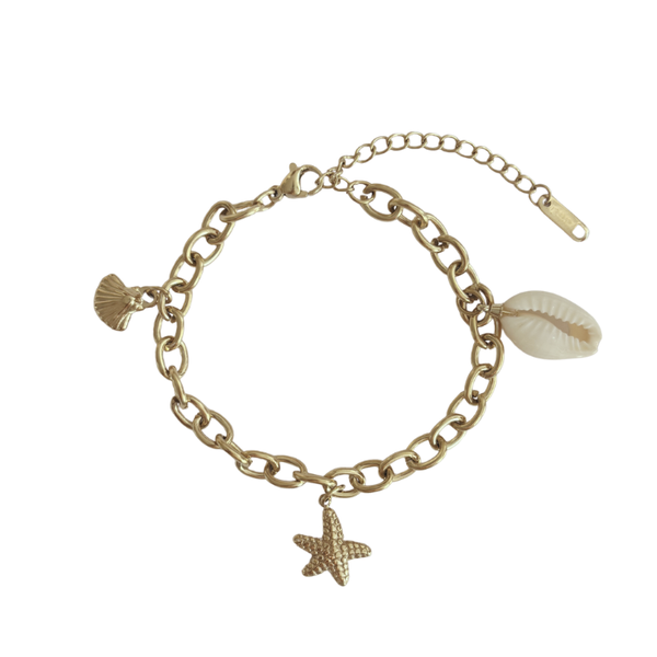 Zee armband goud