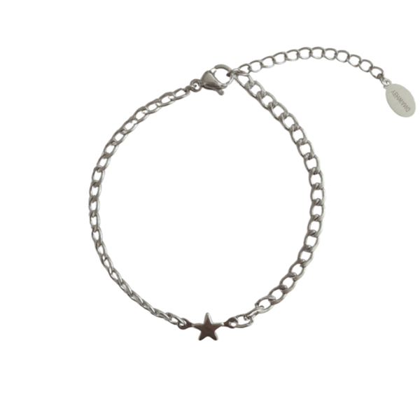 Ster armband zilver