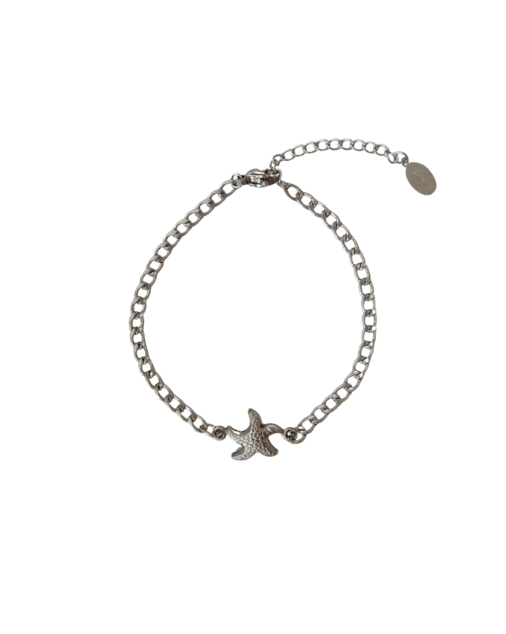 Zeester armband zilver