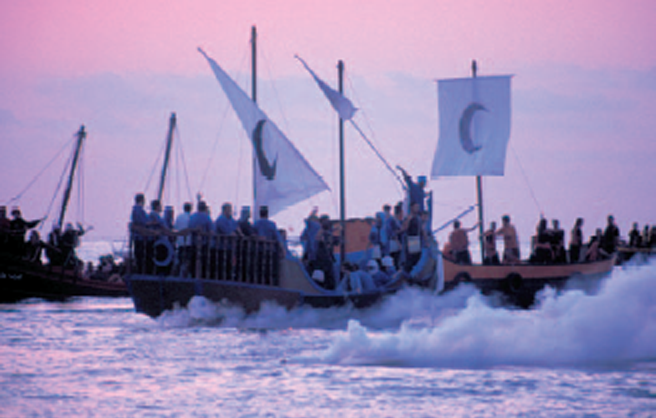 Moros y Cristianos de Villajoyosa, el Desembarco.