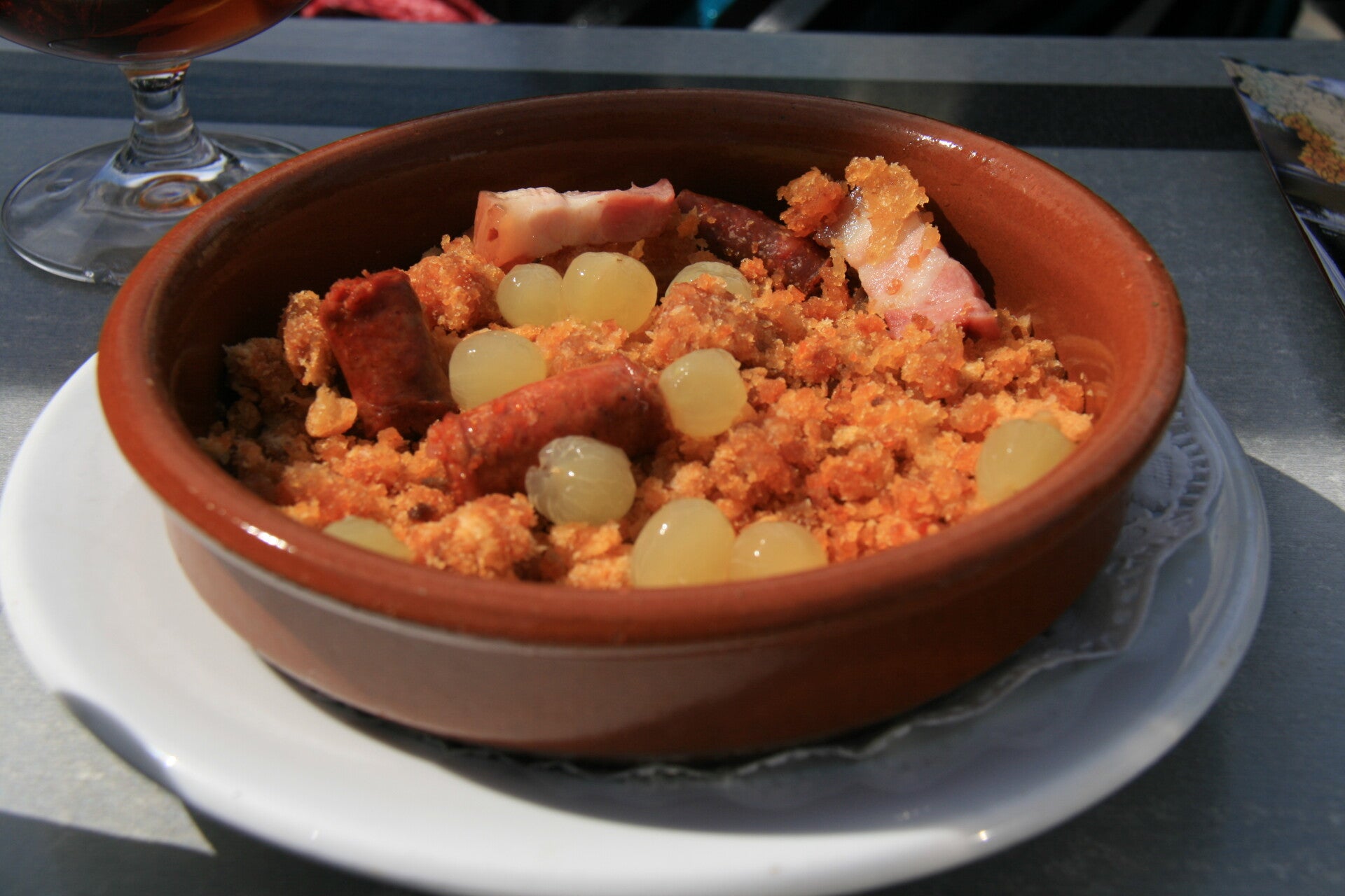 Migas aragonesas.