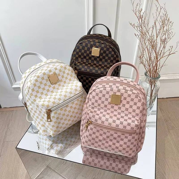 Trending 2025 New Printing Patterns PU Leather Preppy Style Mini Gift Bags Without Logo Women's Bags