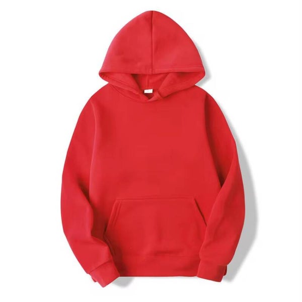 Sublimation Hoodies Blank Red Hoodie 100% Polyester Hoodies
