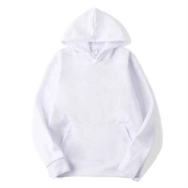 Sublimation Hoodies Blank White Hoodie 100% Polyester Hoodies
