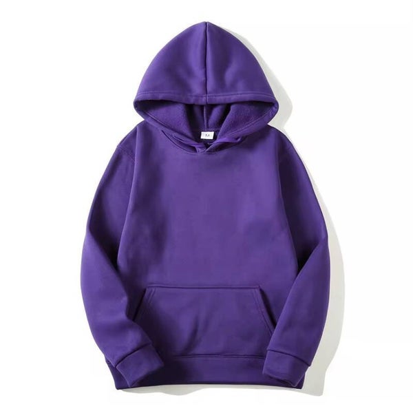 Sublimation Hoodies Blank Purple Hoodie 100% Polyester Hoodies