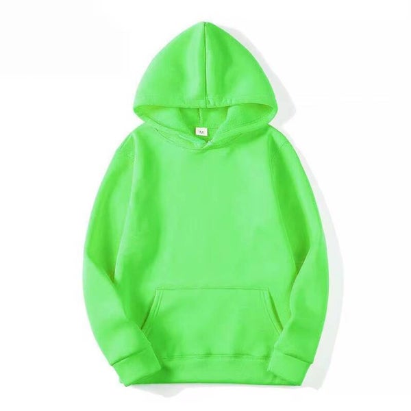 Sublimation Hoodies Blank Green Hoodie 100% Polyester Hoodies