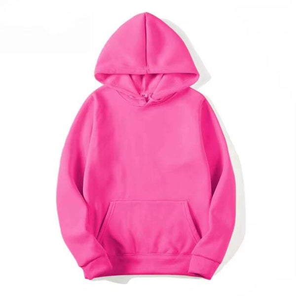 Sublimation Hoodies Blank Pink Hoodie 100% Polyester Hoodies
