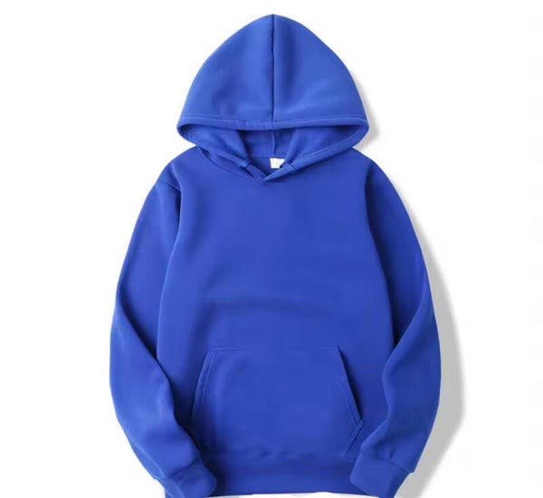 Sublimation Hoodies Blank Blue Hoodie 100% Polyester Hoodies