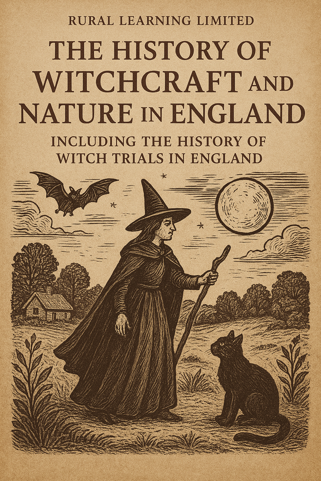 The History Of Witchcraft and Nature In England- Including The Witch Trials In Engalnd