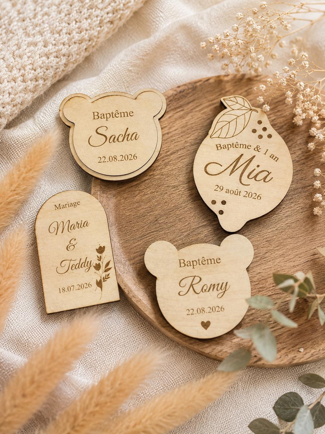 Magnet en bois
