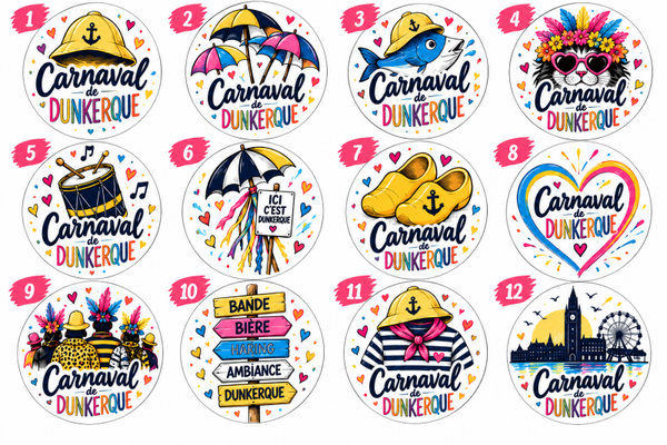 Badge Carnaval de Dunkerque