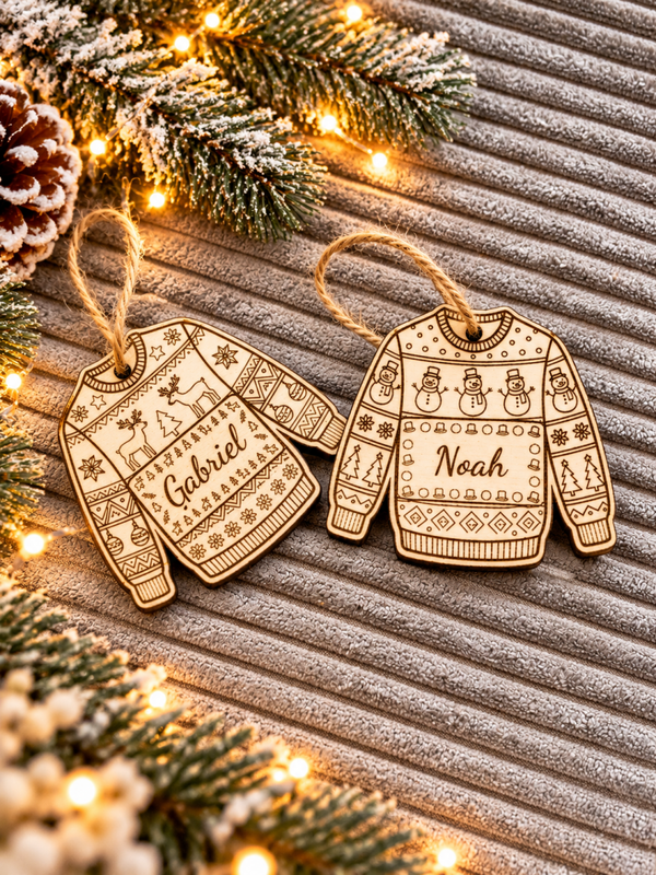 Ornement pull de Noël