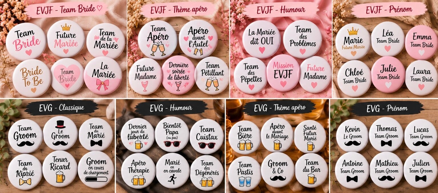 Badge EVJF/EVG