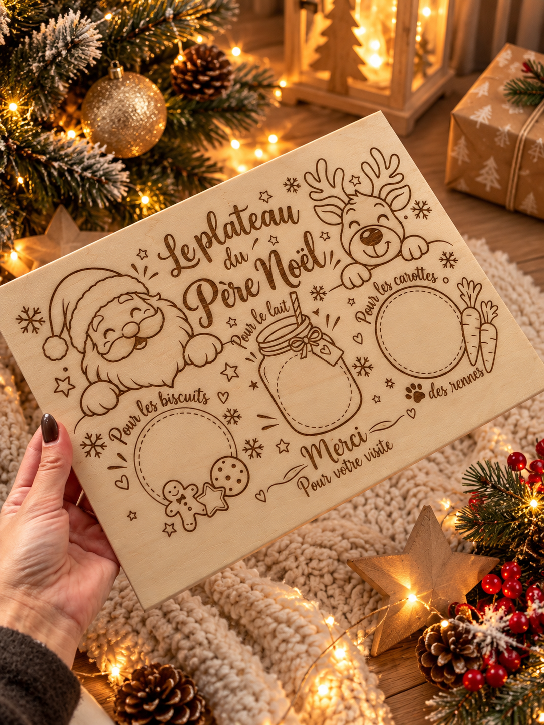 Le plateau du Père Noël