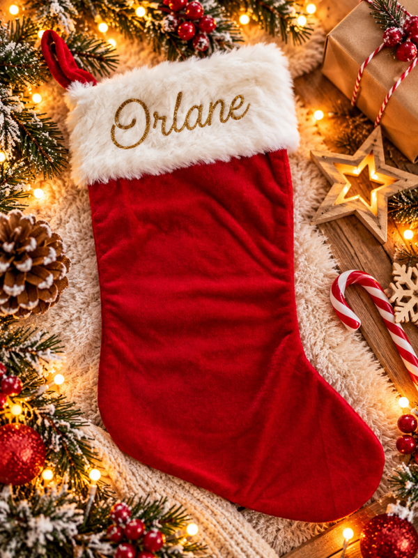 Chaussette de Noël personnalisée