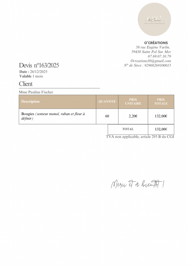 Devis 163