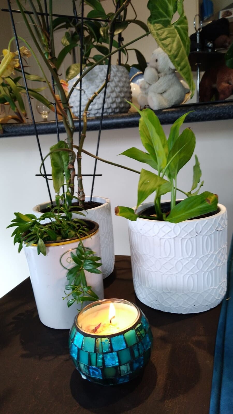 Mosaic Candles