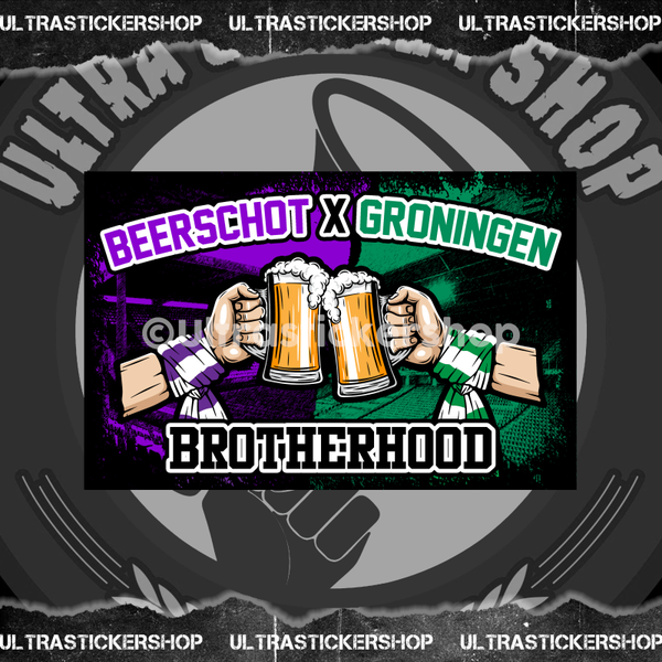 Beerschot X Groningen Vlag
