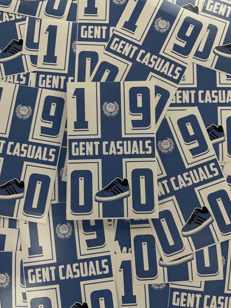 Gent casuals Stickers