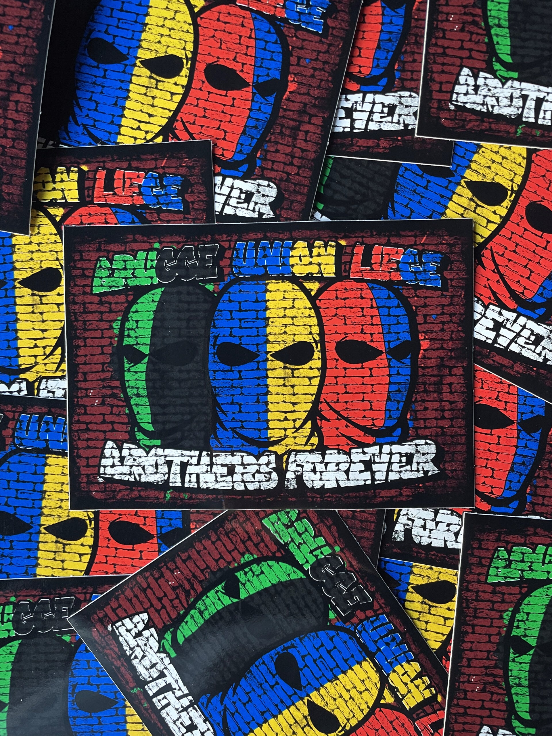 Brugge Union Liege XXL stickers