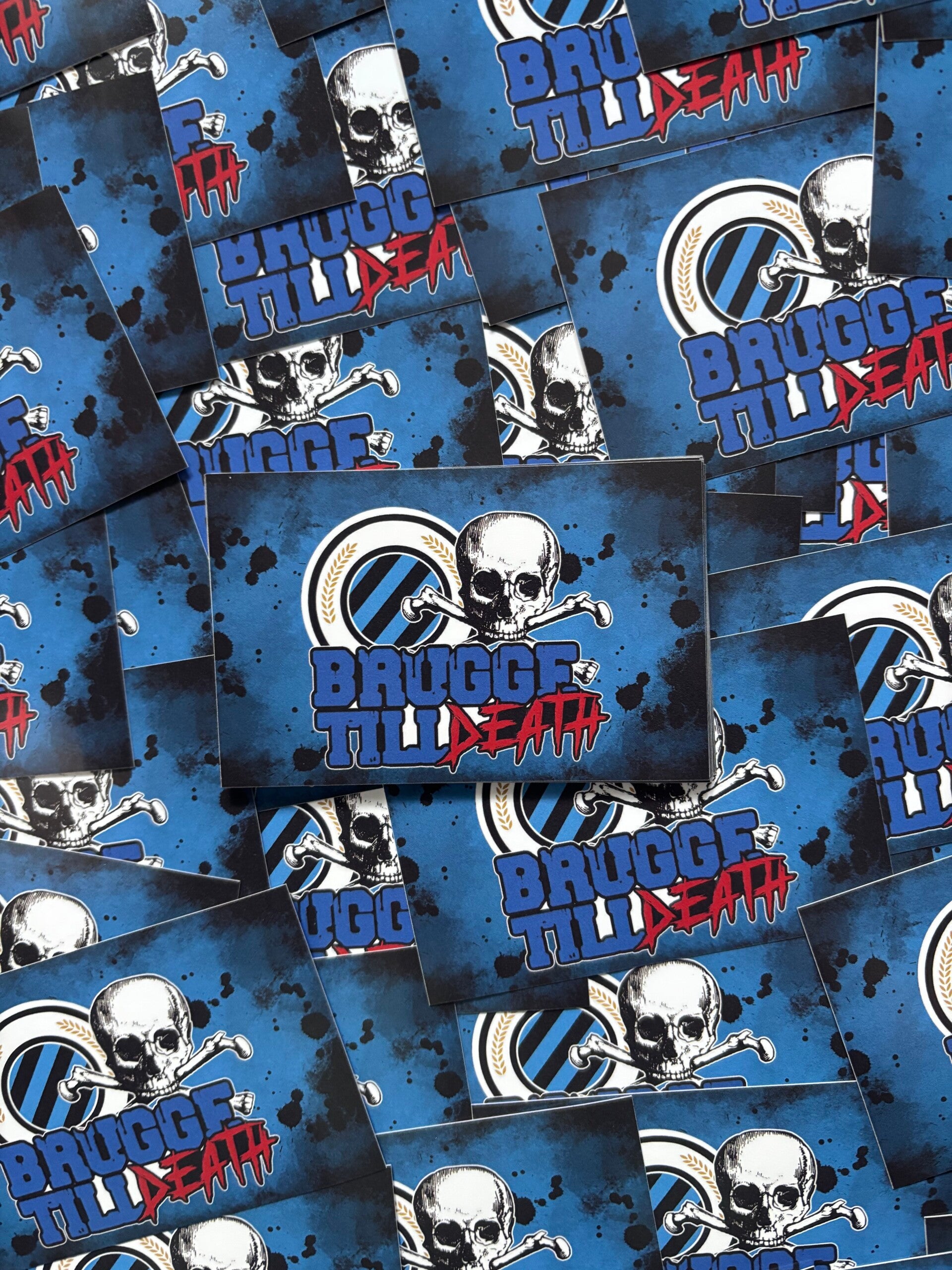 Brugge till death stickers