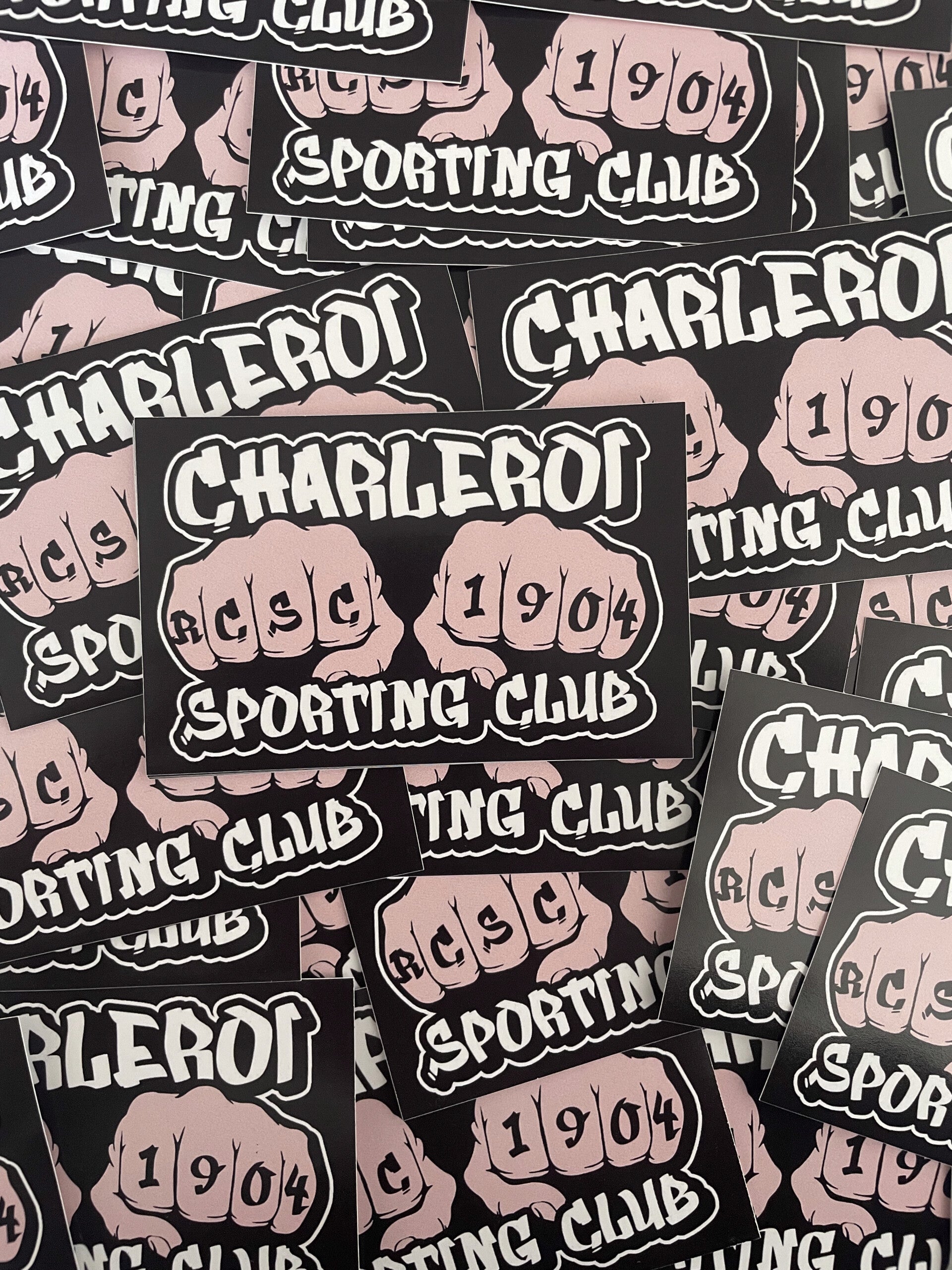 Charleroi sporting club stickers