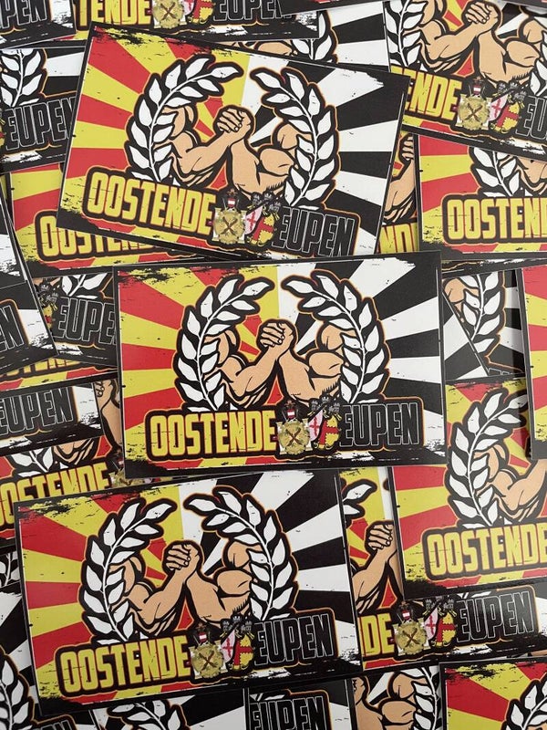 Oostende X Eupen Stickers