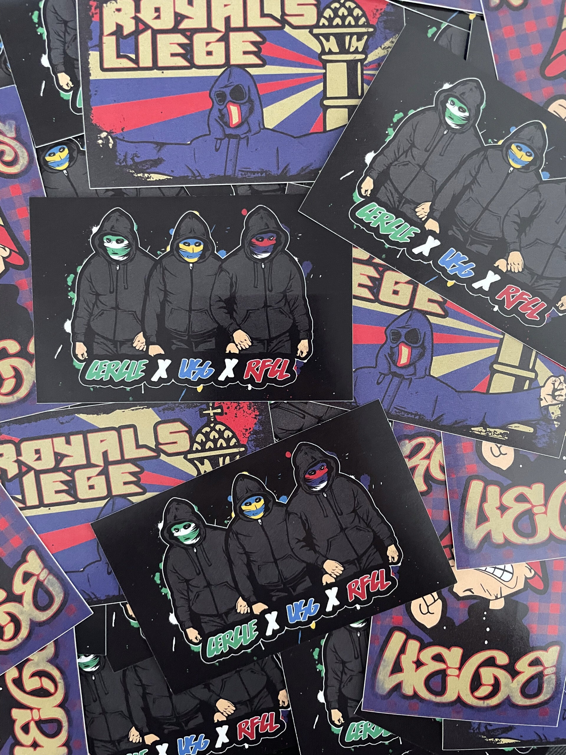 Royals Liege sticker mix