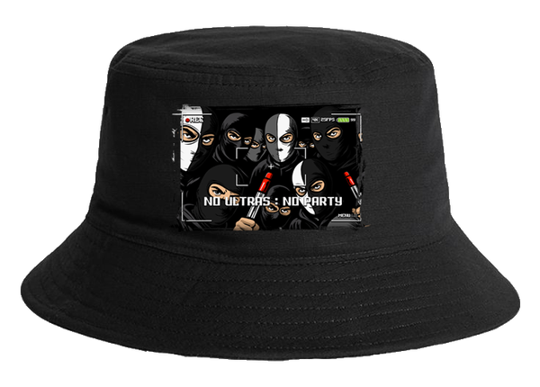 No ultras no party bucket hat