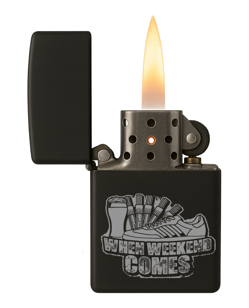 When weekend comes Lighter